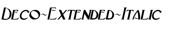 Deco-Extended Italic.ttf