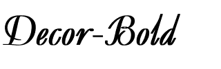 Decor Bold.ttf