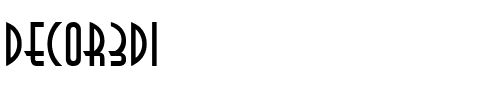 Decor3di Regular.ttf