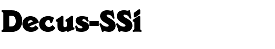 Decus SSi Regular.ttf