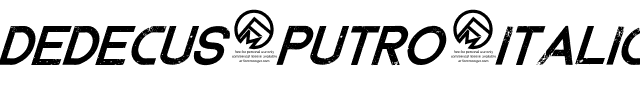 Dedecus Putro Italic.ttf
