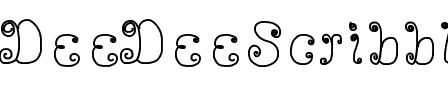 DeeDeeScribble Medium.ttf