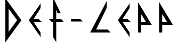 Def Leppard Regular.ttf