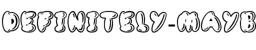 Definitely Maybe Normal.ttf