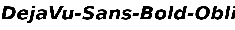 DejaVu Sans Bold Oblique.ttf