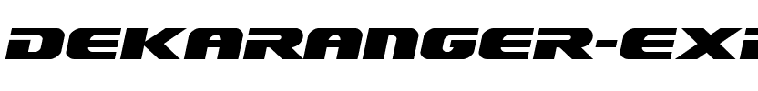 Dekaranger Expanded Italic Expanded Italic.ttf