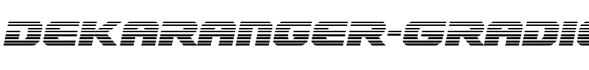 Dekaranger Gradient Italic Italic.ttf