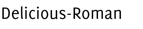 Delicious Roman.otf
