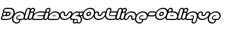 DeliciousOutline Oblique Regular.ttf