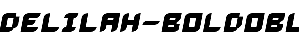 Delilah BoldOblique.ttf