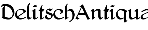 DelitschAntiqua Regular.ttf