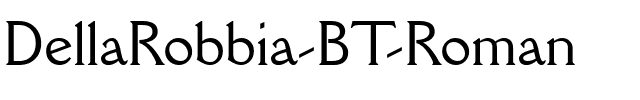 DellaRobbia BT Roman.ttf