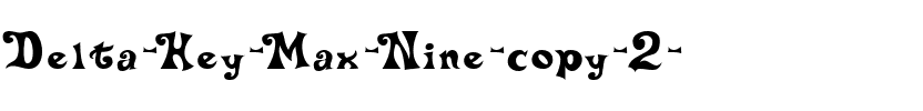Delta Hey Max Nine Regular.ttf