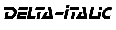 Delta  Italic.ttf