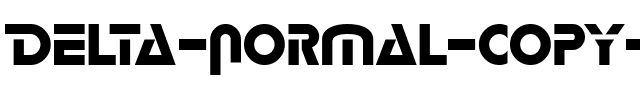 Delta Normal.ttf