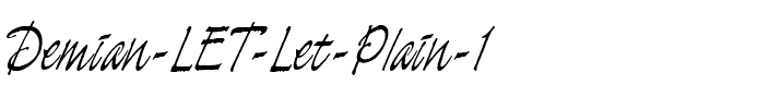 Demian LET Let Plain.ttf