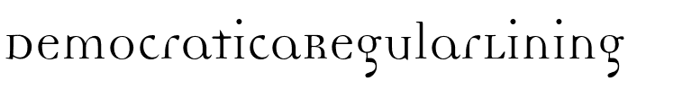 DemocraticaRegularLining Regular.otf
