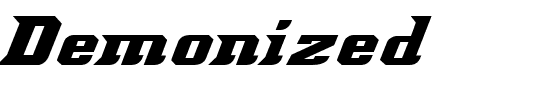 Demonized Regular.ttf