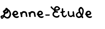 Denne Etude Normal.ttf