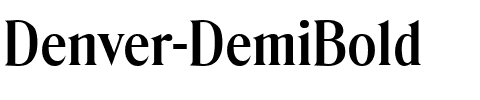 Denver-DemiBold Regular.ttf