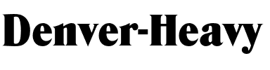 Denver-Heavy Regular.otf