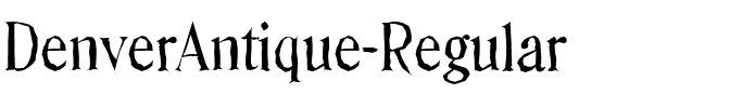 DenverAntique Regular.ttf