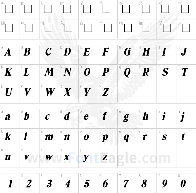 DenverLH-Bold-Italic