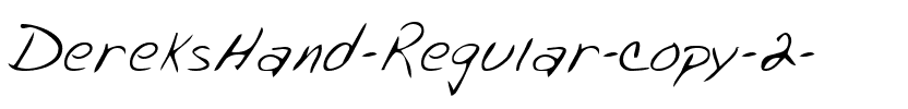 DereksHand Regular.ttf