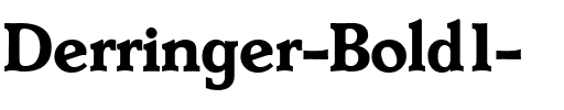 Derringer Bold.ttf