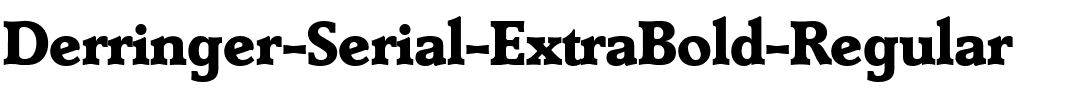 Derringer-Serial-ExtraBold Regular.ttf