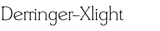 Derringer-Xlight Regular.ttf