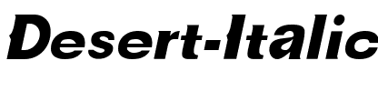 Desert Italic.ttf