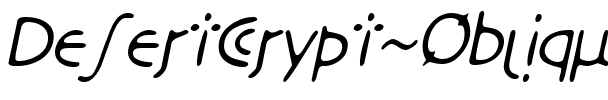 DesertCrypt Oblique.ttf