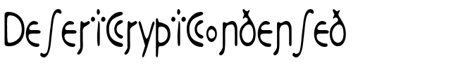 DesertCryptCondensed Regular.ttf