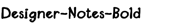 Designer Notes Bold Bold.ttf