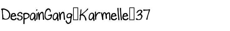 DespainGang_Karmelle_37 Medium.ttf