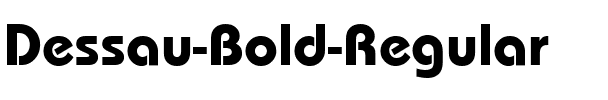 Dessau-Bold Regular.ttf