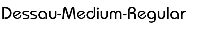 Dessau-Medium Regular.ttf