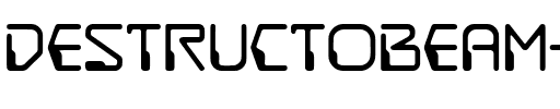 DestructoBeam BB Regular.ttf
