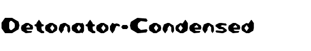Detonator Condensed Condensed.ttf