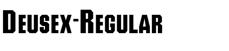 Deusex Regular.ttf