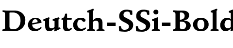 Deutch SSi Bold.ttf
