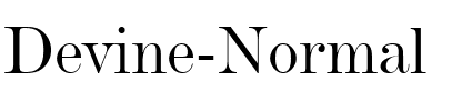 Devine Normal.ttf