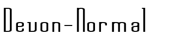 Devon Normal.ttf