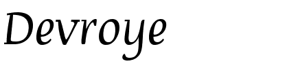 Devroye Regular.ttf