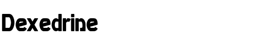 Dexedrine Regular.ttf
