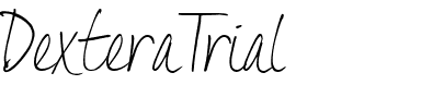 DexteraTrial DexteraTrial.ttf