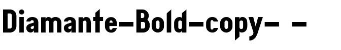 Diamante Bold.ttf