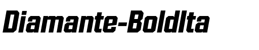 Diamante-BoldIta Regular.otf