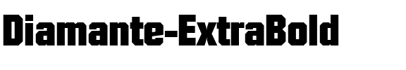 Diamante-ExtraBold Regular.ttf